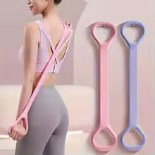 Exercise stretching tension band fitness yoga elastic resistance rope