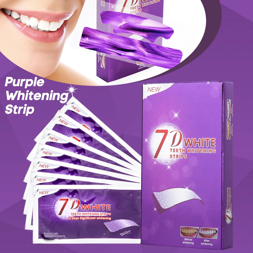 Purple Color Correcting Whitening Strips